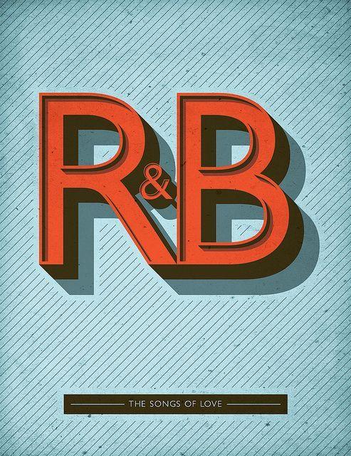 R&B Logo - R&B | Typography | Music logo, R&b, Rhythm, blues
