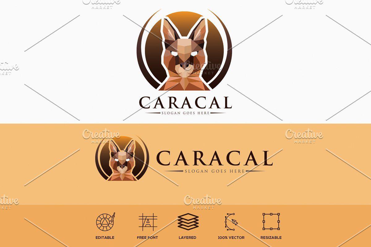 Caracal Logo - Caracal Wild Cat Logo