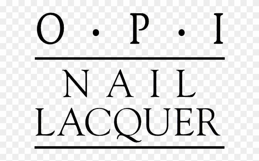 OPI Logo - Kiss Me I'm Brazilian Nail Lacquer Logo Transparent PNG