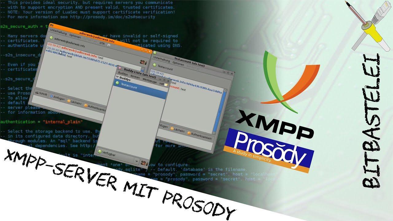 XMPP Logo - BitBastelei -Server mit Prosody