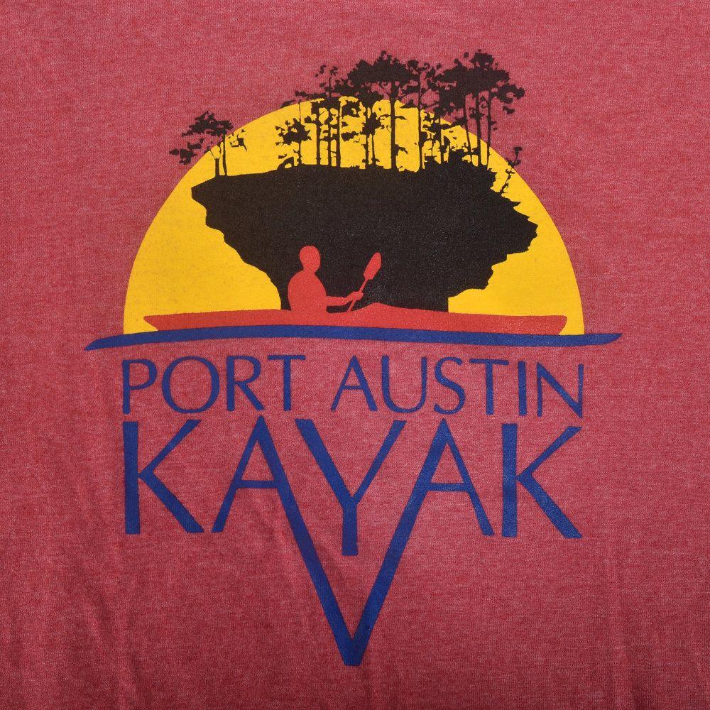 Kayak.com Logo - Port Austin Kayak T-Shirt — Port Austin Kayak & Stand Up Paddle Board Rental