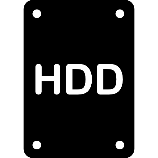 HDD Logo - Hdd storage Icon