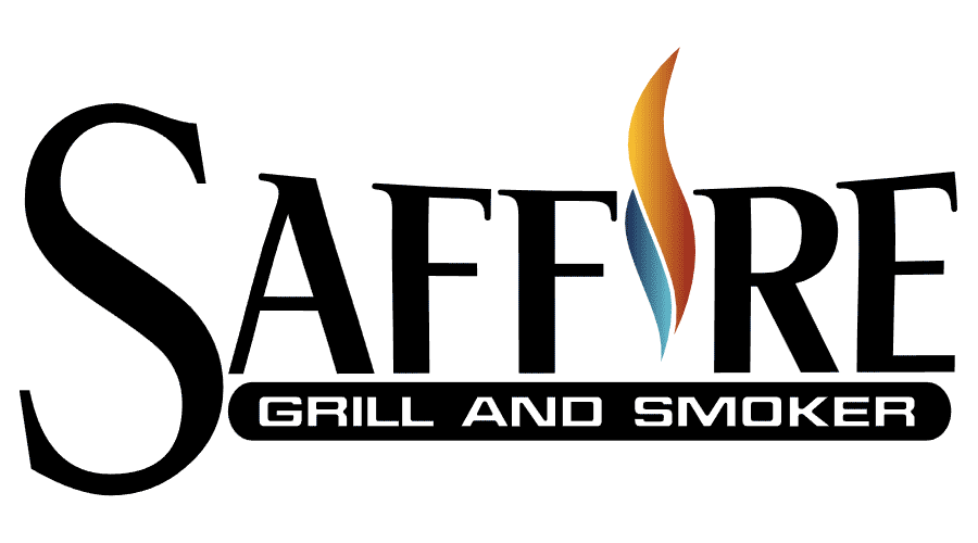 Smoker Logo - Saffire Grill & Smoker Vector Logo - (.SVG + .PNG)