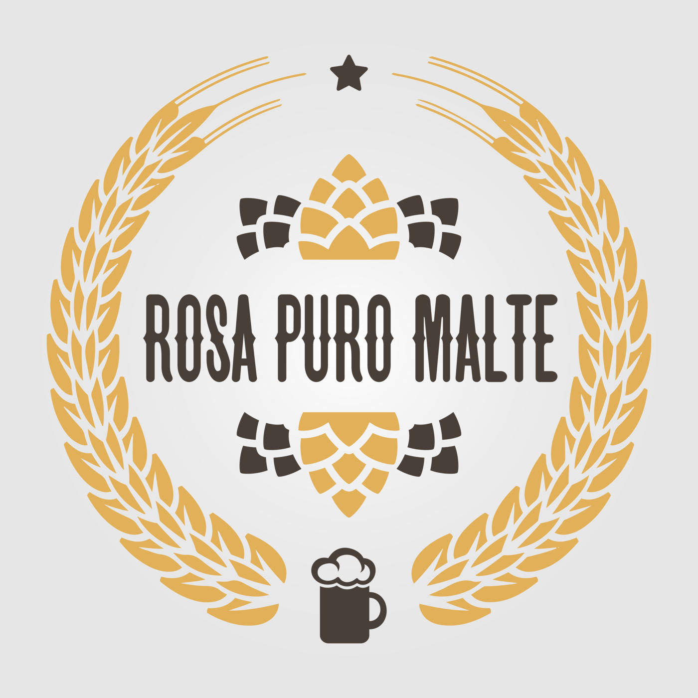Malte Logo - Logo para o 1º Evento Rosa Puro Malte by Txai Zelnick at Coroflot.com