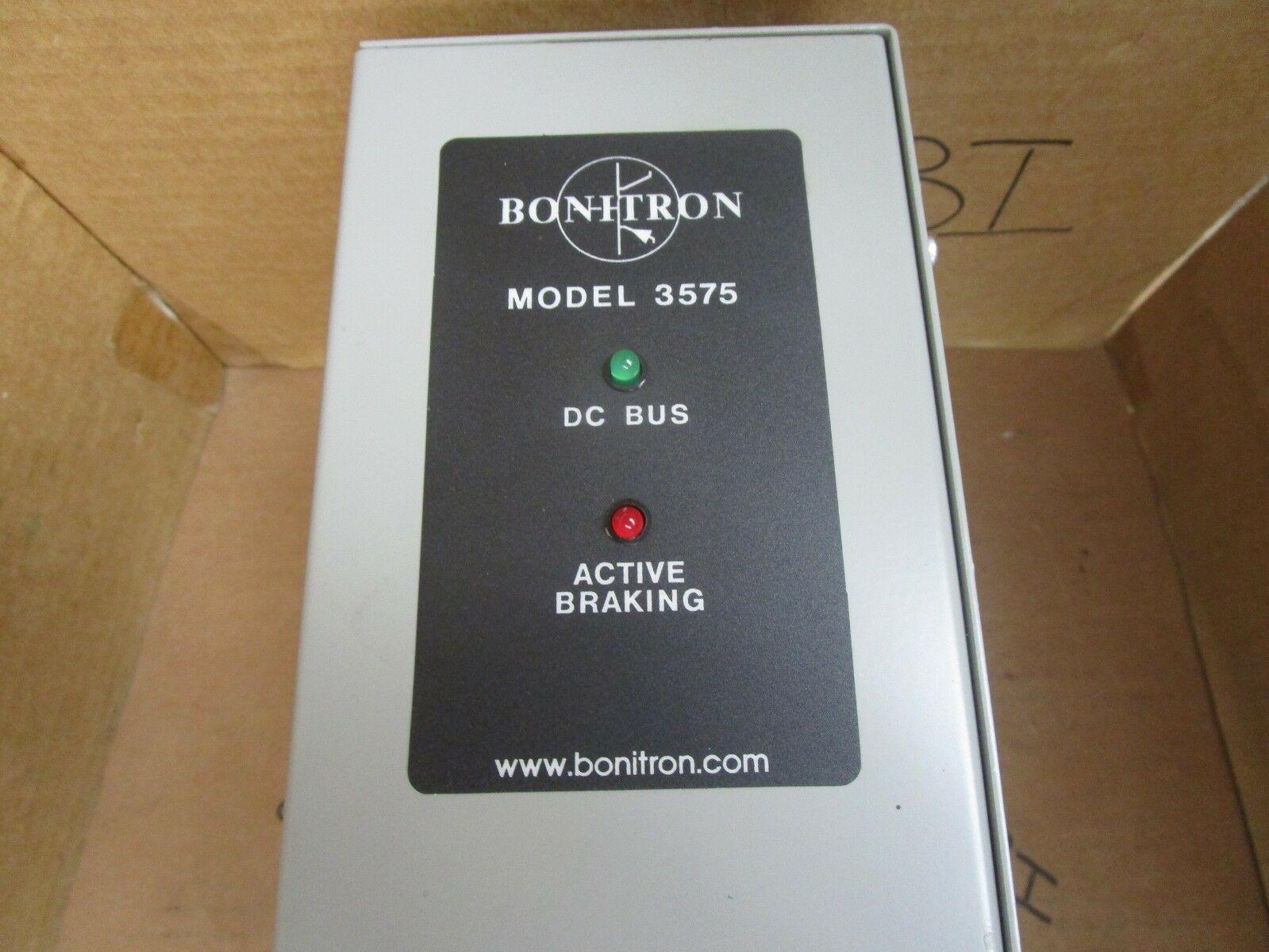 Bonitron Logo - Bonitron Standard Duty BRAKING Transistor Module 125a 230 VAC M3575t-h75