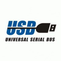 Serial Logo - USB - Universal Serial Bus | Brands of the World™ | Download vector ...
