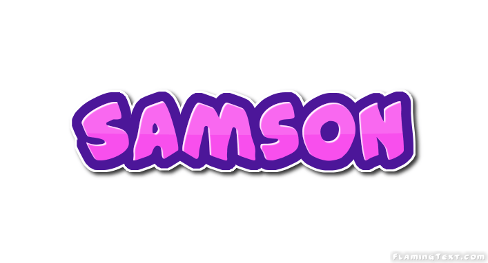 Samson Logo - Samson Logo | Free Name Design Tool from Flaming Text