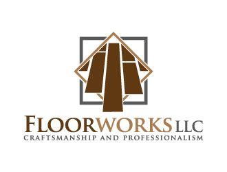 Flooring Logo - Floor Installation service logo design for only $29!