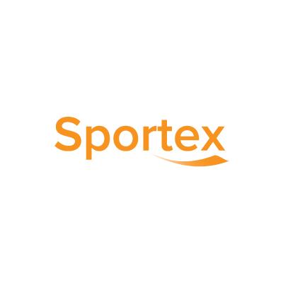 Flooring Logo - Sportex, PVC sport vinyl floorings in rolls