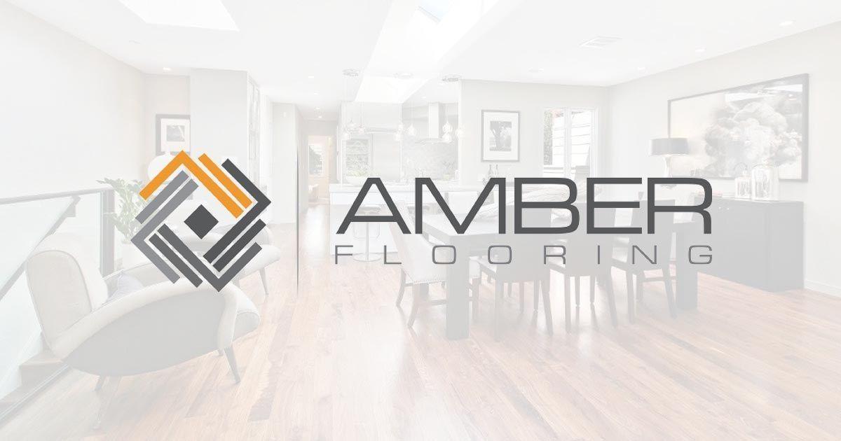Flooring Logo - Amber Flooring Area Custom Flooring
