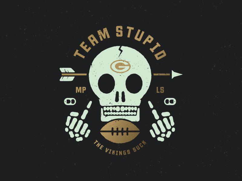 Stupid Logo - Go Team Stupid | Rugby Logo | Football logo design, Fantasy football ...