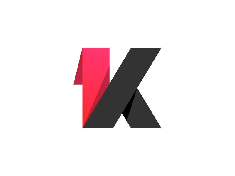 1K Logo - Letter K Logo Design Inspiration and Ideas