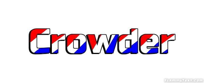 Crowder Logo - United States of America Logo | Free Logo Design Tool from Flaming Text