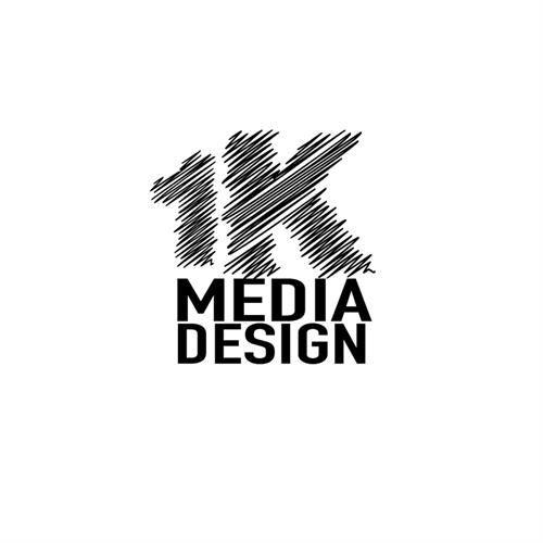 1K Logo - 1K Media Design on Schedulicity
