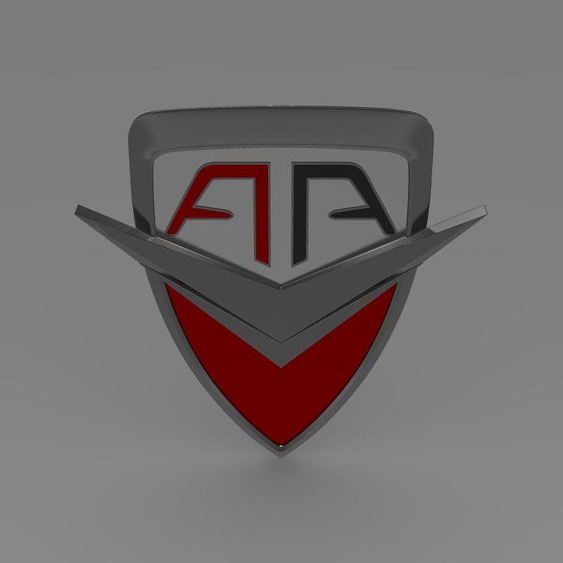 Arrinera Logo - Arrinera logo 3D Model in Parts of auto 3DExport