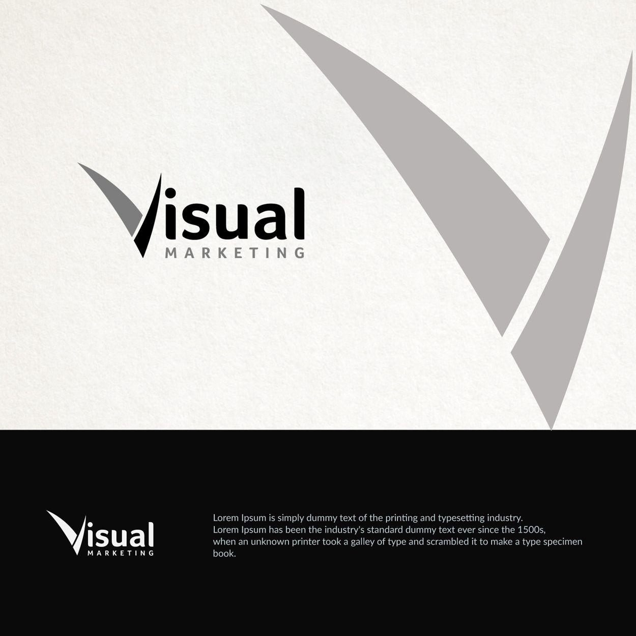 Visual Logo - Logo Design for Visual Marketing Group by ideaz2050 | Design #18401639