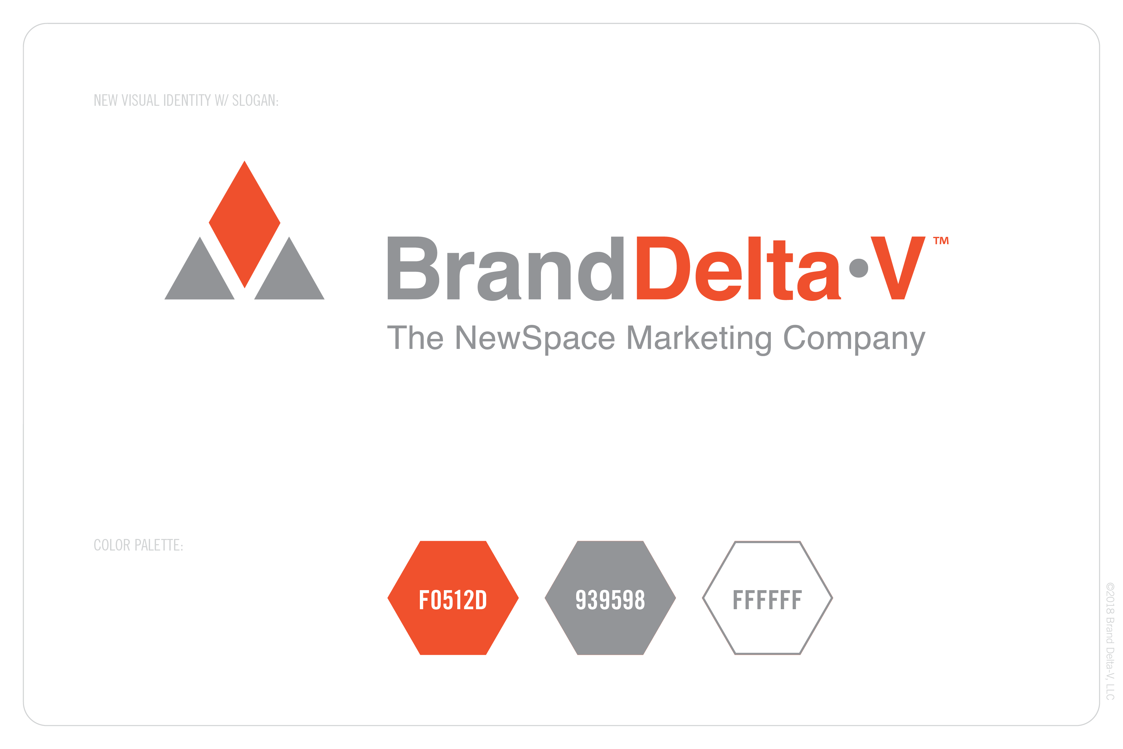 Visual Logo - Marketing Tactic: Logo Design. Brand Delta V