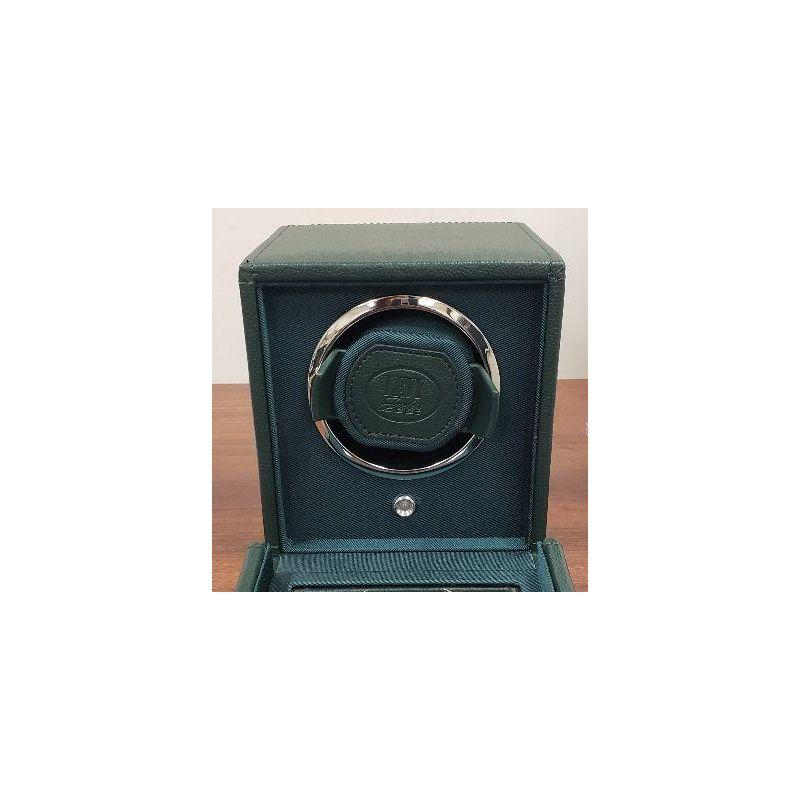 Levy Logo - WOLF Cub Green Single Watch Winder with Levy Logo - WOLF02507