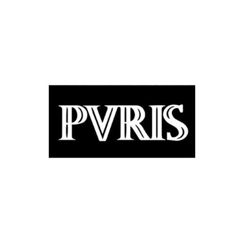 Pvris Logo - Logo Black 4x2 Sticker : RSRC : MerchNOW Favorite Band Merch