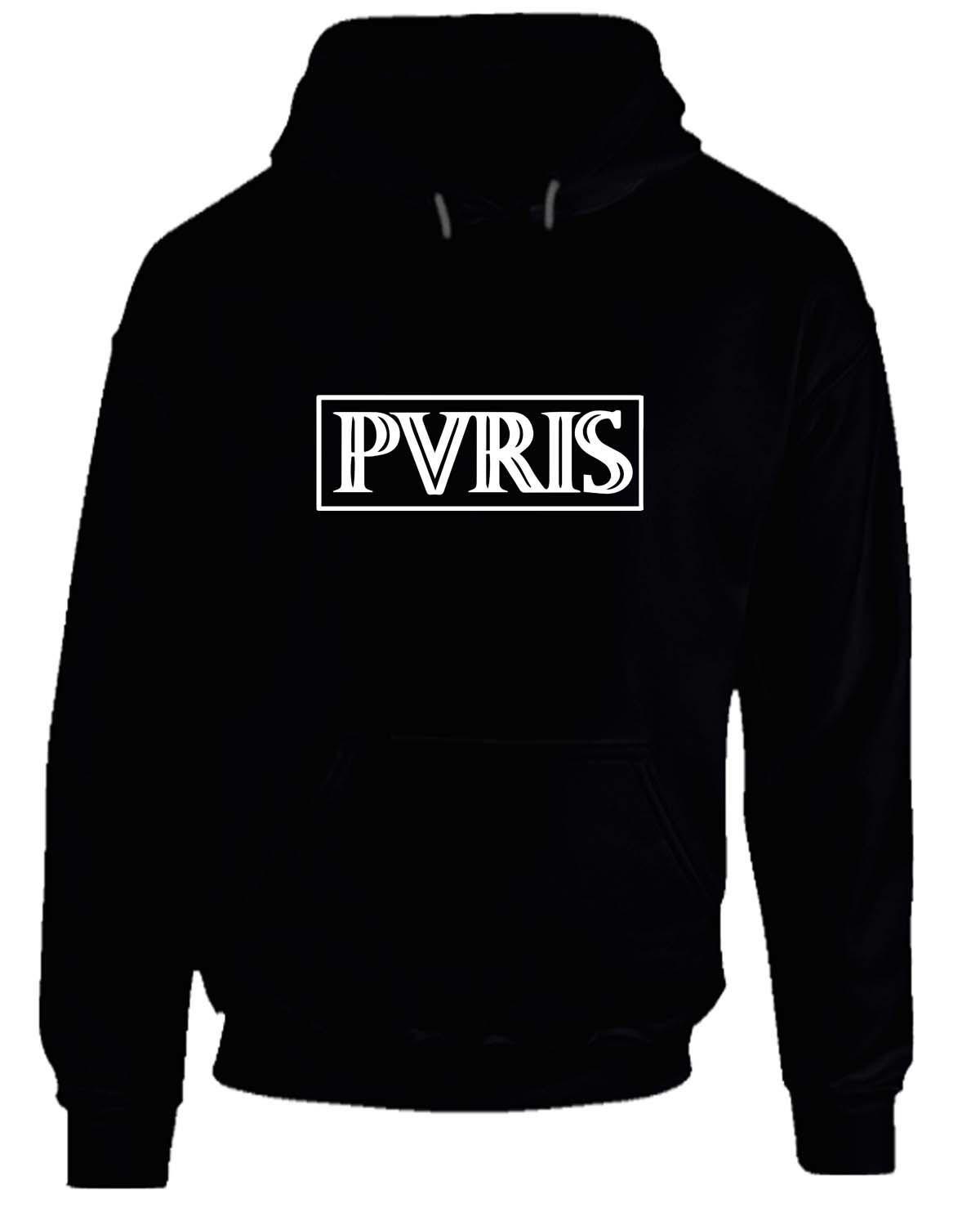 Pvris Logo - Pvris Logo Title Hoodie