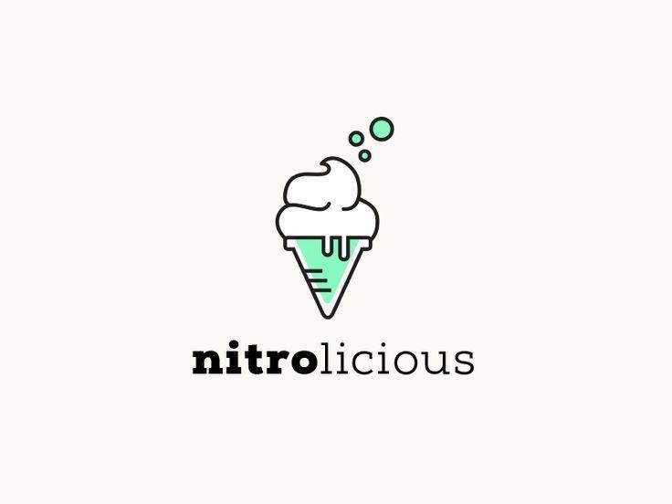 Eis Logo - Nitrolicious Lab Stickstoff Eis Logo - Logo Design - #Design #Eis ...