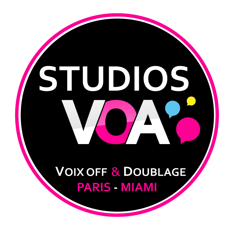 VOA Logo - Logo STUDIOS VOA - VOA VOICE STUDIOS - Voice Over Casting & Recording