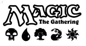 MTG Logo - Details about Vinyl Decal Sticker Car Truck Window - MTG Magic The  Gathering Logo Mana Symbols