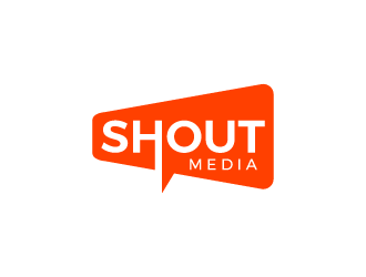 Shout Logo - SHOUT MEDIA logo design