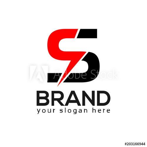 Reliable Logo - Letter S on White background. logo has the impression fast