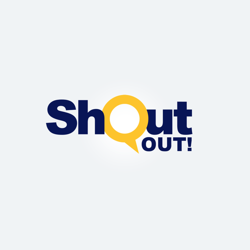 Shout Logo - Create a logo for ShoutOut!. Logo design contest