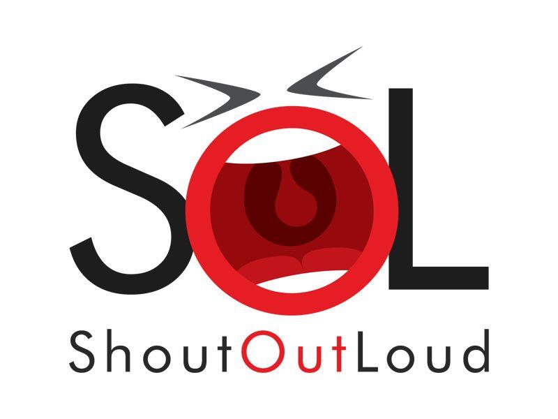 Shout Logo - Shout Out Loud Logo Design by Hardik Mehta on Dribbble