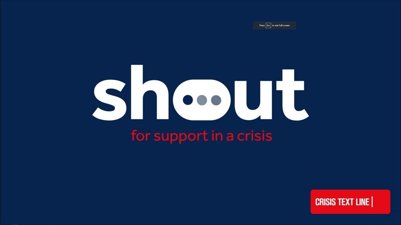 Shout Logo - Shout – for support in a crisis