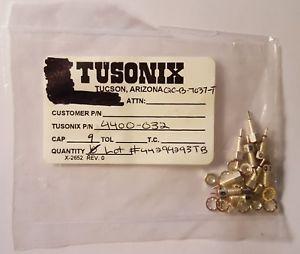 Tusonix Logo - Details about 9pcs. Tusonix 4400-032 Miniature Threaded EMI Filter 1200pF,  300V, 10A, Style 1