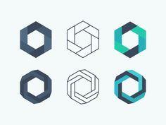 Hexagon Logo - 76 Best Hexagon logo images in 2016 | Brand design, Branding design ...