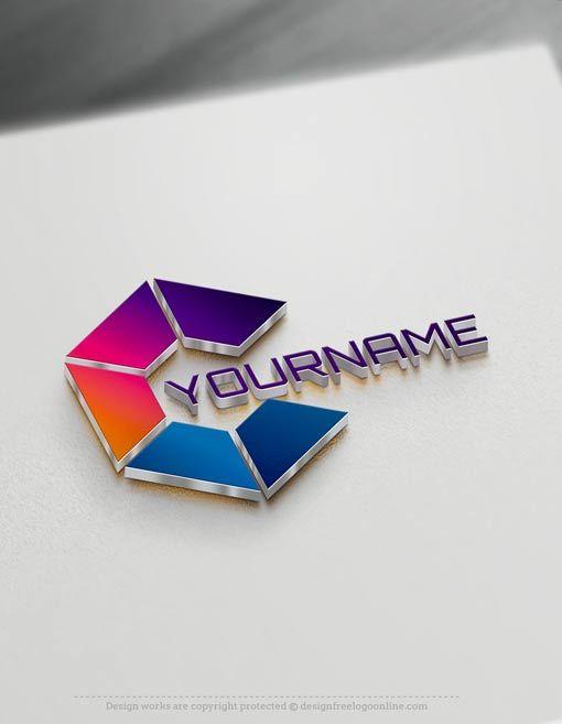 Hexagon Logo - Create Hexagon Logo with free 3D logo design templates