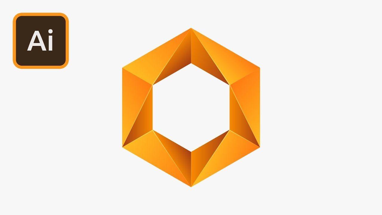 Hexagon Logo - Create a Hexagon Gradient Logo in Illustrator
