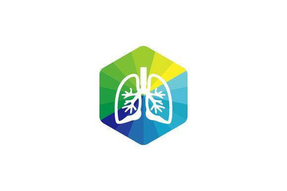 Hexagon Logo - Lung Hexagon Logo