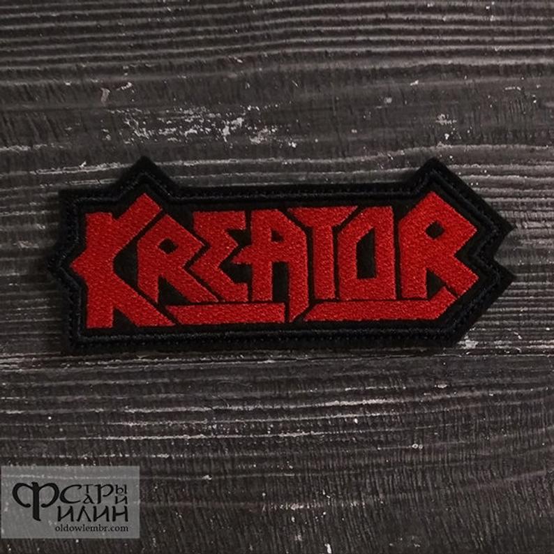 Kreator Logo - Patch Kreator logo trash metal band.