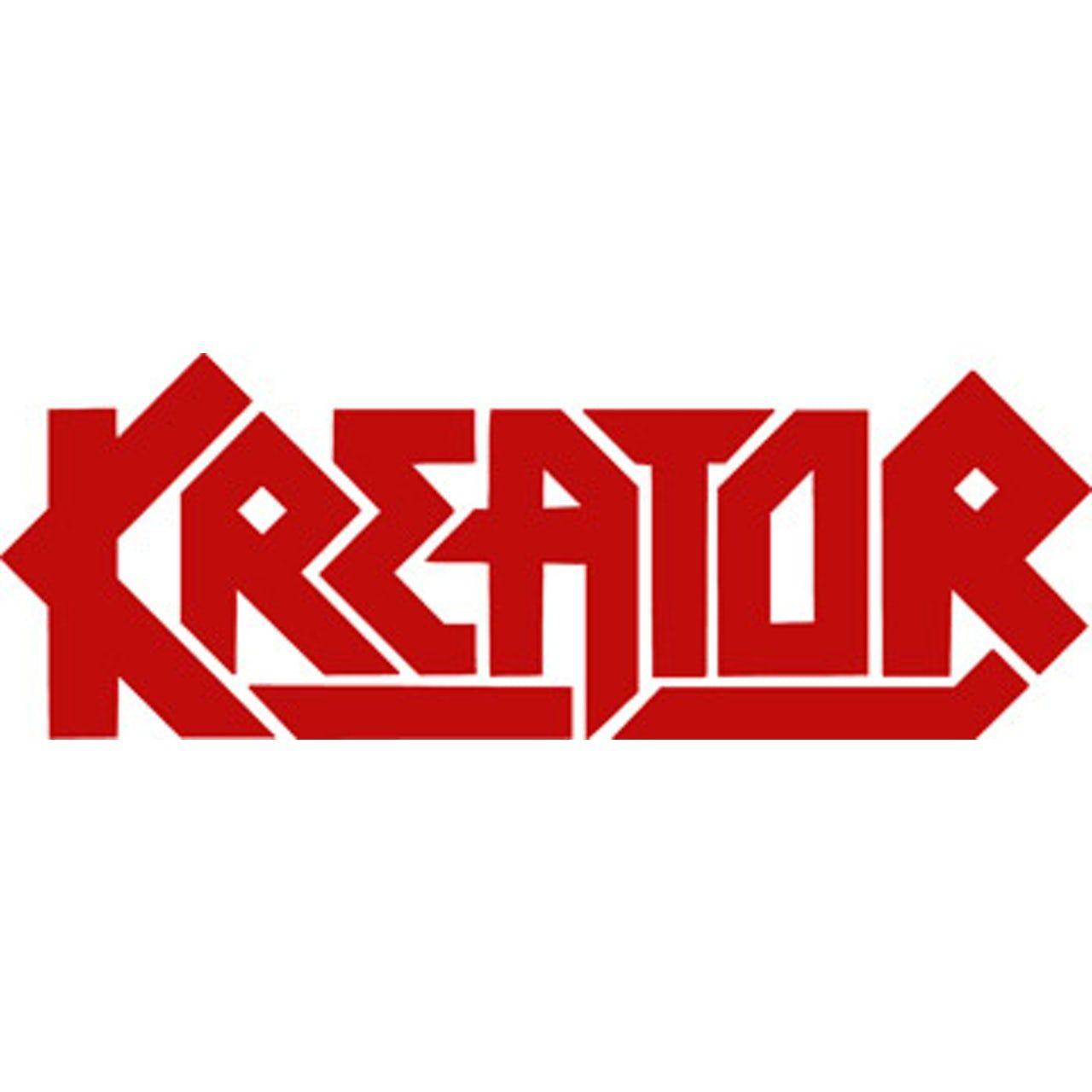 Kreator Logo - Kreator Red Logo Window Sticker