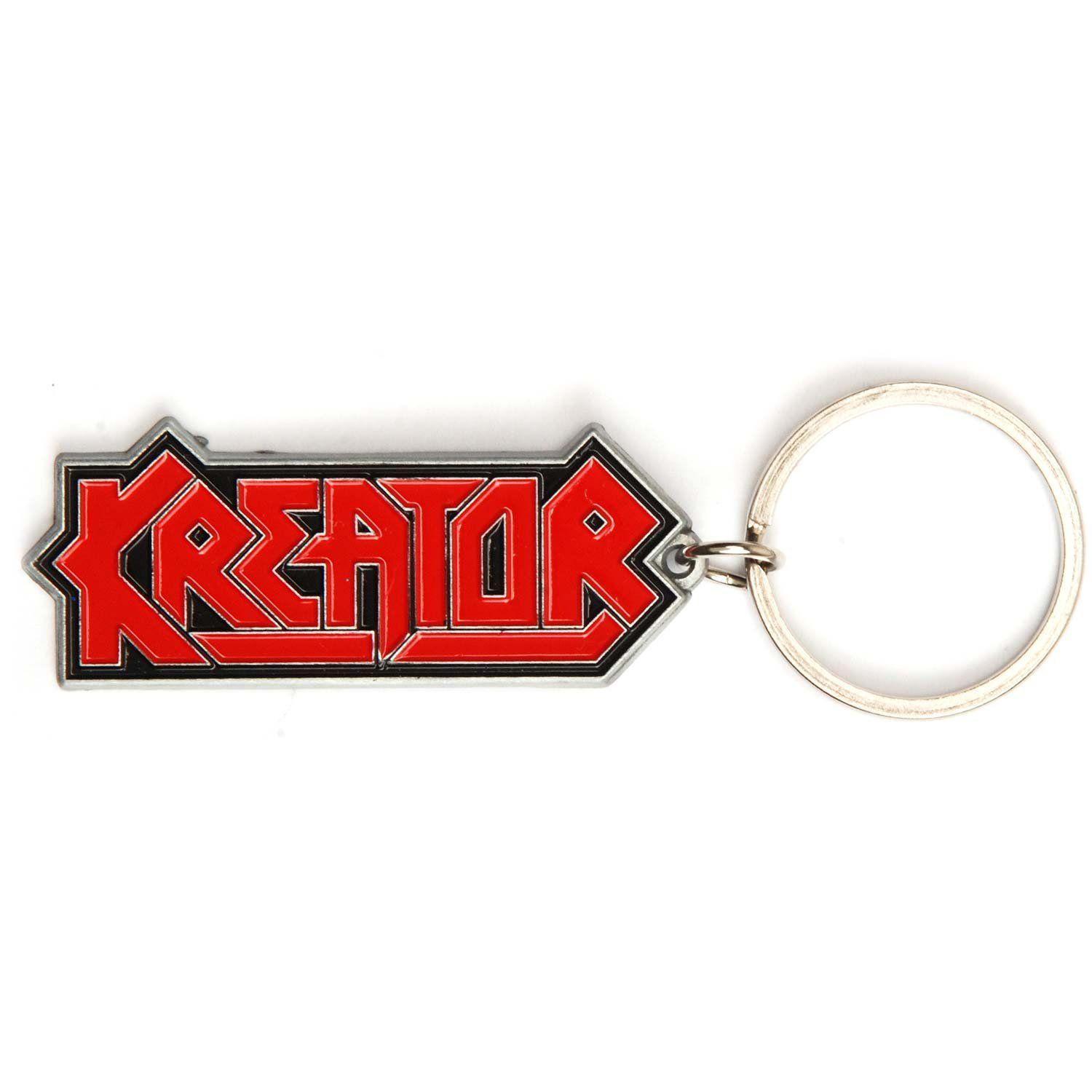 Kreator Logo - Amazon.com: Kreator Logo Metal Key Chain Silver: Clothing