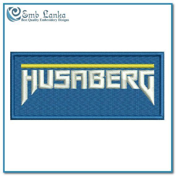 Husaberg Logo - Husaberg Logo Embroidery Design | Emblanka.com