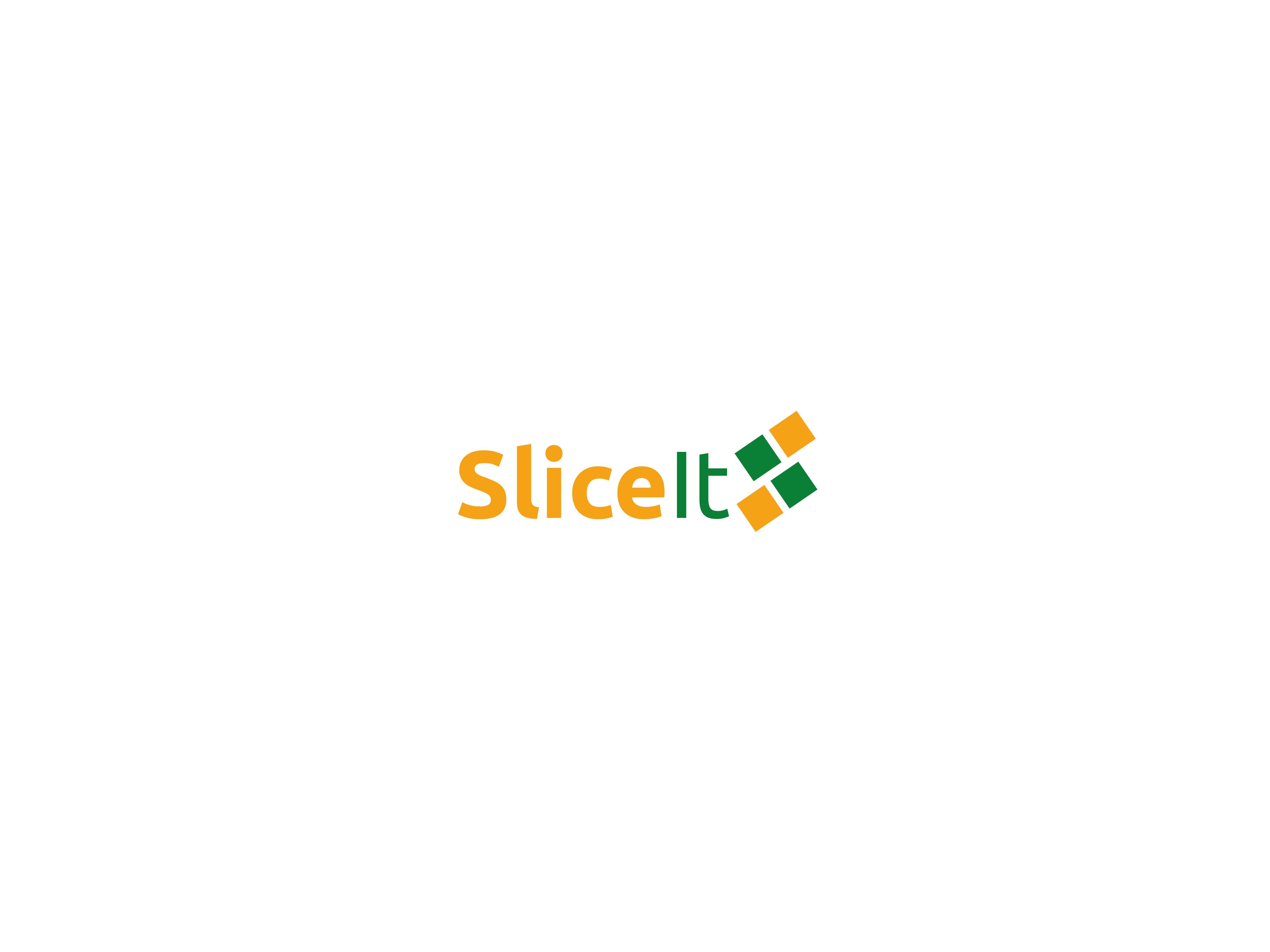 Ved Logo - Bold, Serious Logo Design for SliceIt by Ved Infotech | Design #20349740