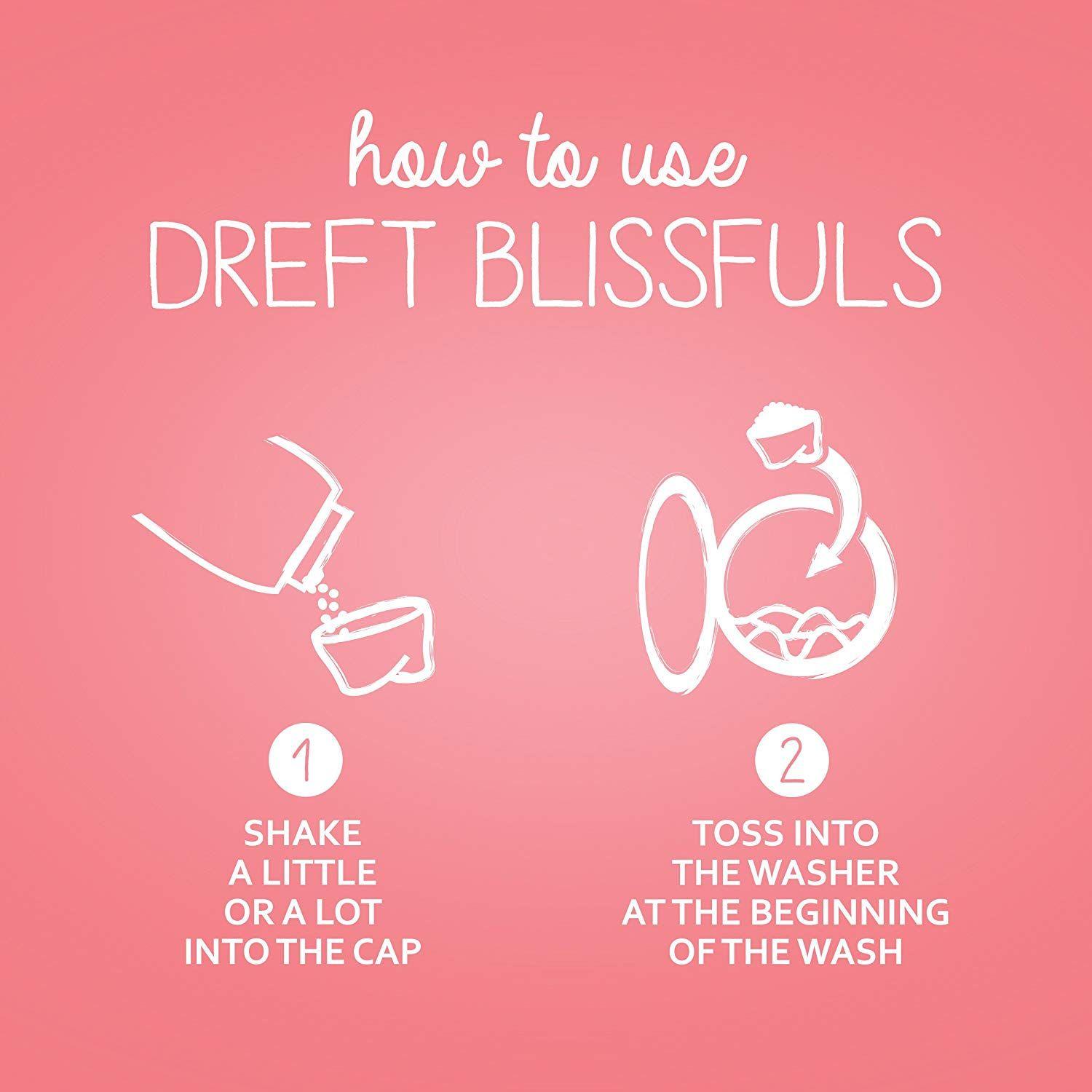 Dreft Logo - Dreft Blissfuls in-Wash Scent Booster, Baby Fresh Scent, 19.5 Ounces