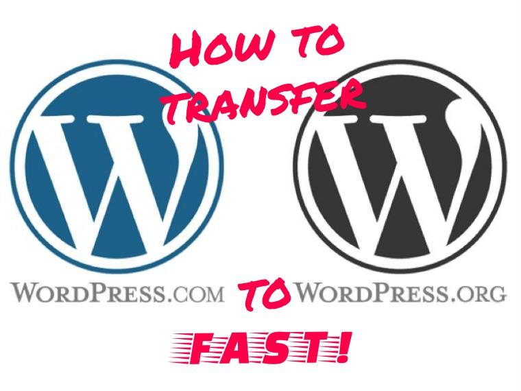 Wordpress.org Logo - How to Transfer WordPress.com to WordPress.org Self Hosted