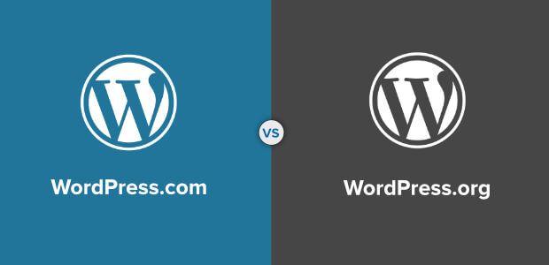 Wordpress.org Logo - WordPress.com vs WordPress.org - Pros and Cons Compared (2019)
