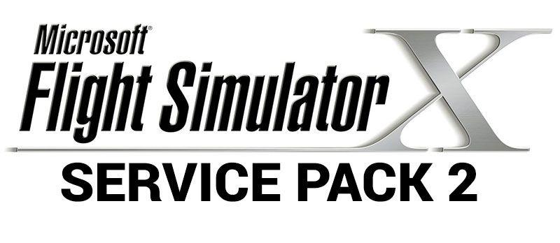 FSX Logo - Flight Simulator X Service Pack 2