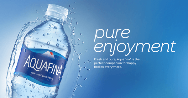 Aqafina Logo - Aquafina