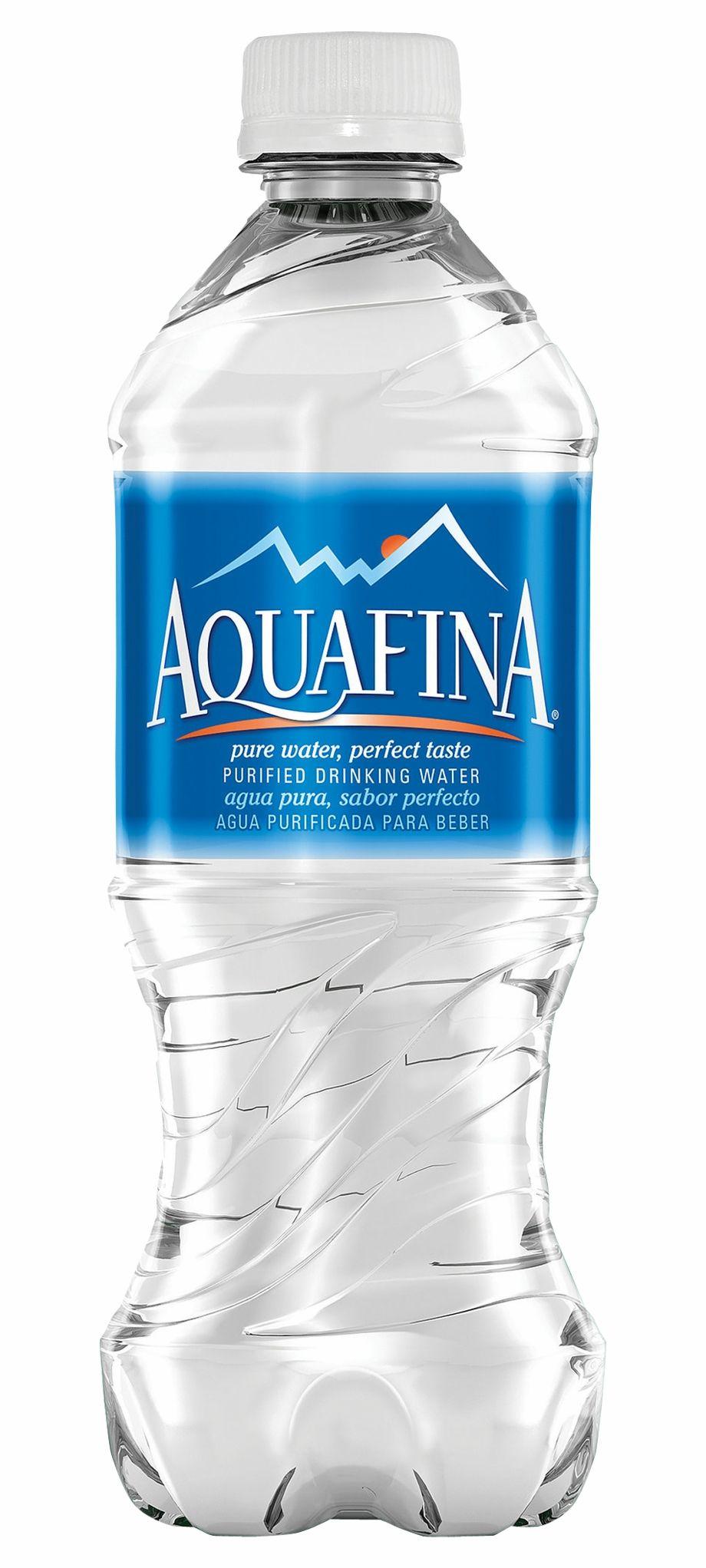 Aqafina Logo - Ice Water Bottle Aquafina Water Bottle Png {