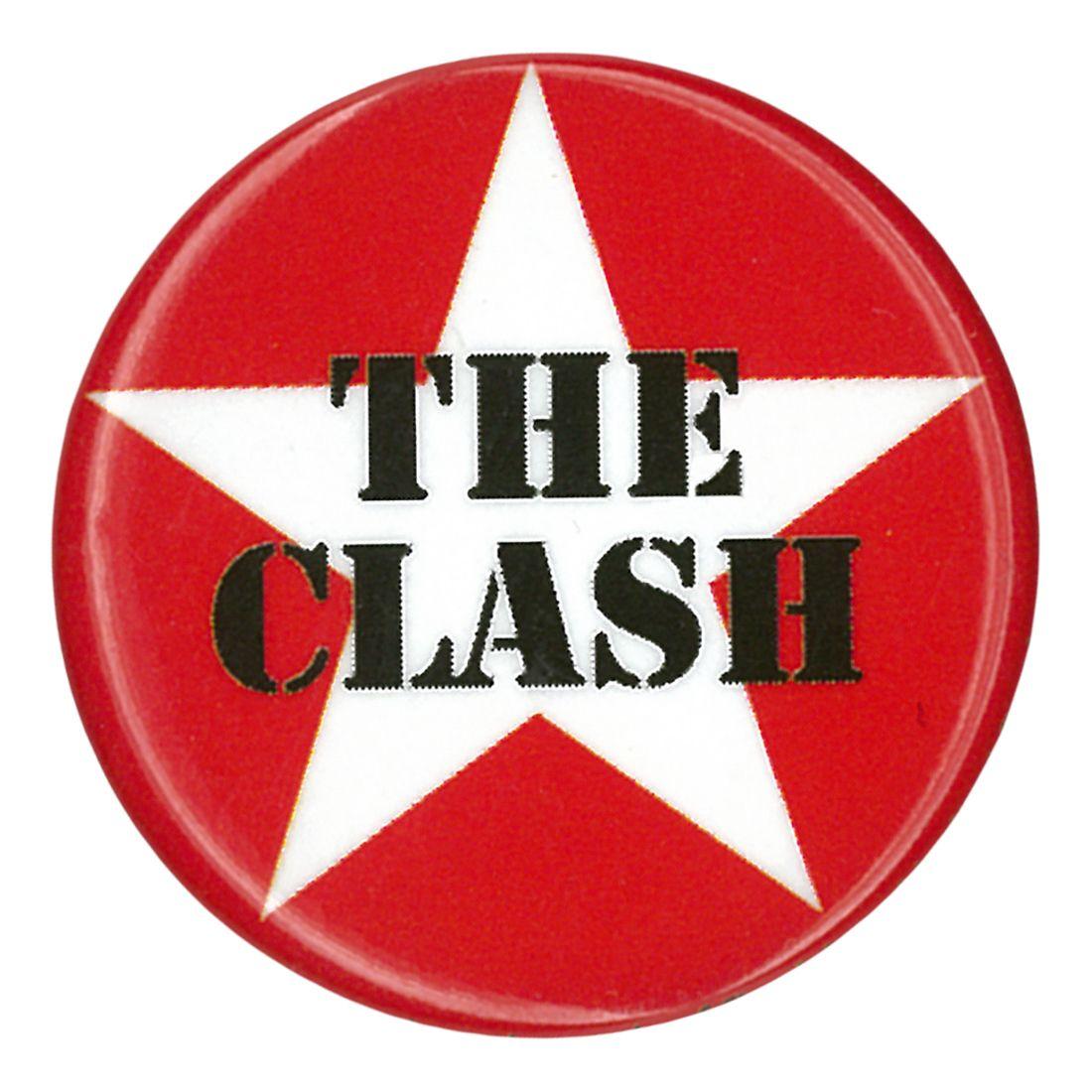Clash Logo - The Clash Star Logo Pin