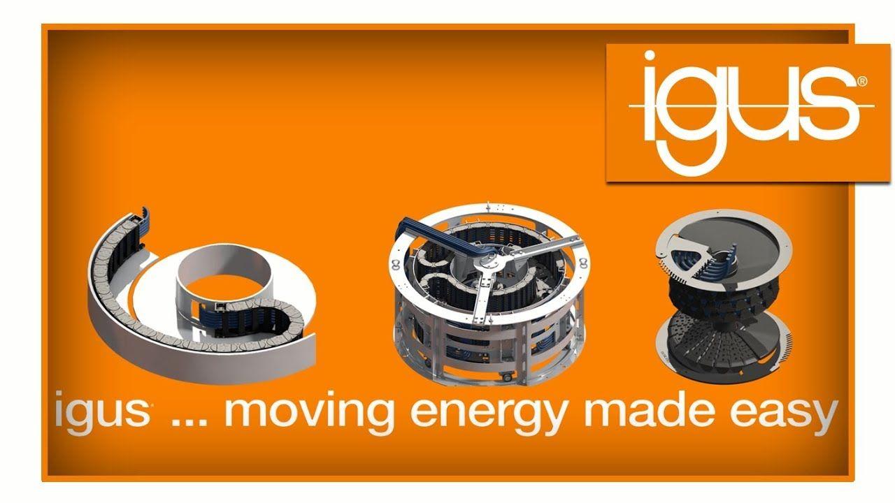 Igus Logo - Moving energy made easy chain systems